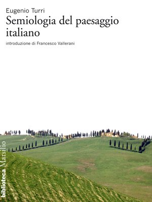 cover image of Semiologia del paesaggio italiano